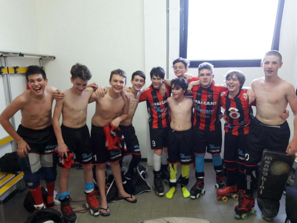 Under 15 Breganze spogliatoio